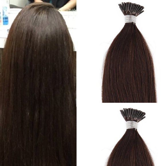 22″ 100 grams125 strands I Tip (Stick Tip) Beaded Fusion # 2
